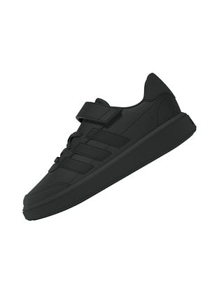 کفش اسنیکر مشکی بچه گانه بند دار adidas - کد 863184447