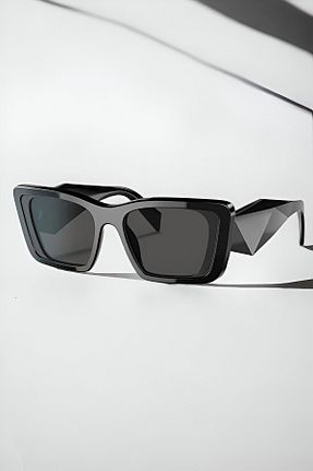 عینک آفتابی مشکی زنانه 51 Eyesofia - کد 827646943