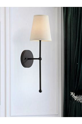 چراغ دیواری مشکی فلزی retro home design - کد 890502576