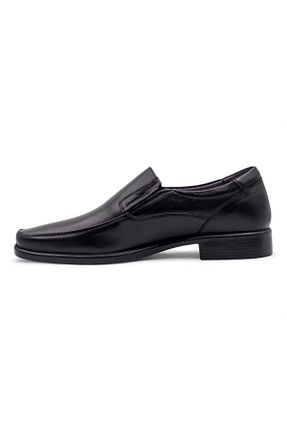 کفش کلاسیک مشکی مردانه چرم خالص ZAC SHOES - کد 885979808