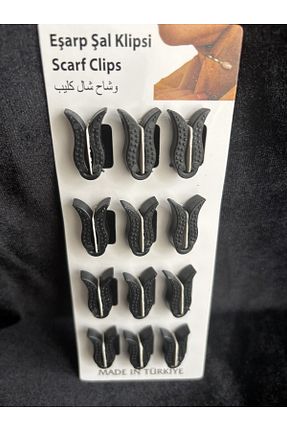 روسری مشکی ساده DİBA AVM - کد 893312413