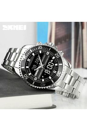 ساعت مچی مشکی مردانه 45 میلی متر Skmei - کد 889827126