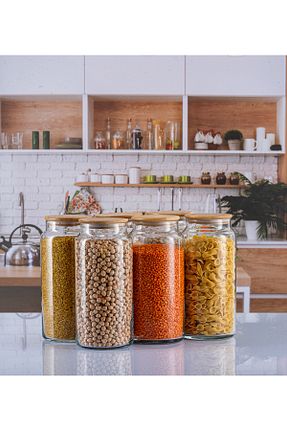 کوزه شیشه ای نارنجی شیشه Karçiçeği Home - کد 164657237