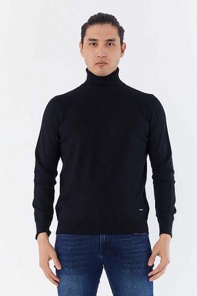 پلیور مشکی مردانه اسلیم فیت Galvanni - کد 889830084