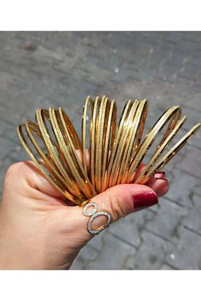 دستبند استیل (فولاد) طلائی زنانه استیل (فولاد) mavidenizaccesories - کد 752372909