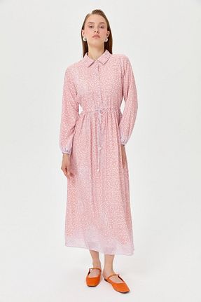 لباس حجاب نارنجی زنانه رگولار Nihan - کد 851798547