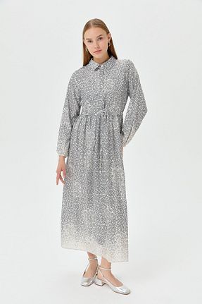 لباس حجاب مشکی زنانه رگولار Nihan - کد 851798562
