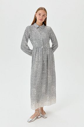 لباس حجاب مشکی زنانه رگولار Nihan - کد 851798562