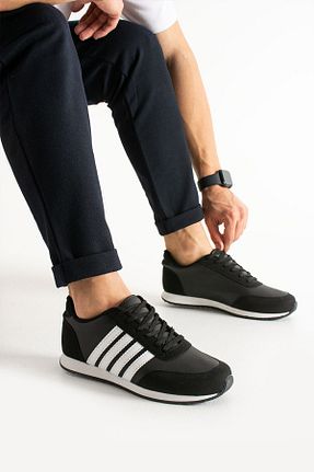 کفش اسنیکر مشکی زنانه بند دار Archi - کد 870306744