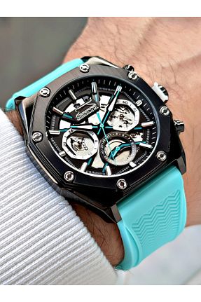 ساعت مچی فیروزه ای مردانه 41-45 میلی متر Slazenger - کد 849311061