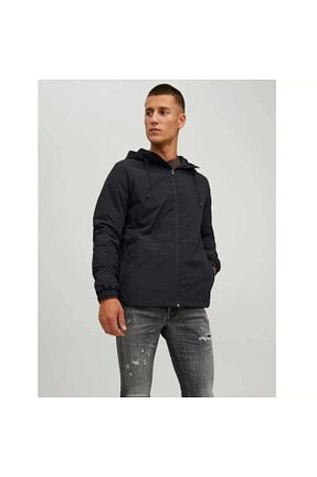کاپشن مشکی مردانه پلی استر Jack & Jones - کد 349098496