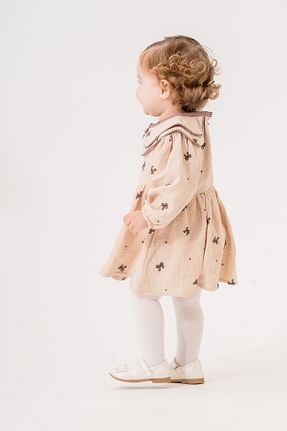 لباس بژ بچه گانه بافت JNF kids - کد 890661167