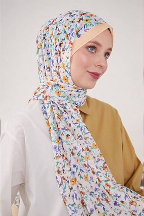 شال صورتی زنانه پنبه پلی استر Levidor - کد 889943381
