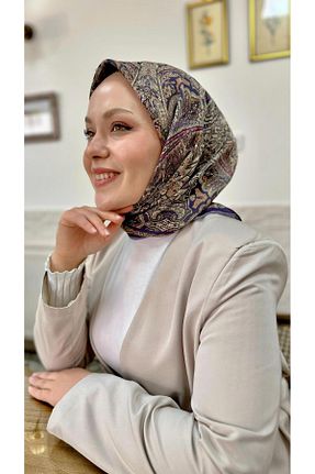 روسری رنگی %100 پنبه locella - کد 889942836
