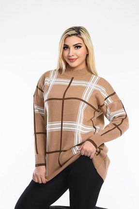 پلیور بژ زنانه Relaxed NEWCO - کد 889945056