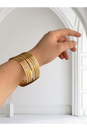 النگو متالیک زنانه 22 عیار Pretty - کد 889956525