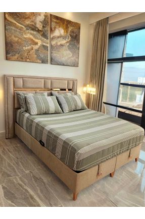 ست ملحفه دونفره قرمز پنبه ای Demya Home - کد 904319081