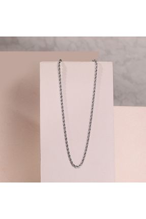 گردنبند استیل ( فولاد ) زنانه استیل ضد زنگ FOURSOLOS - کد 889976031
