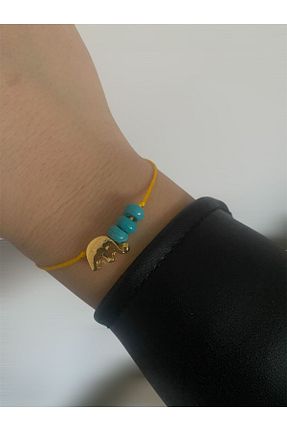 دستبند جواهر نارنجی زنانه سنگ طبیعی BAE ATOLYE - کد 889986332