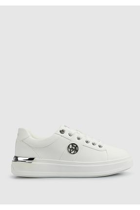 کفش اسنیکر سفید زنانه بند دار U.S. Polo Assn. - کد 852090247