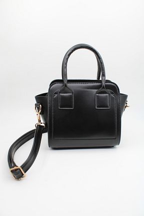 کیف دوشی مشکی زنانه چرم مصنوعی LASSO - کد 889720813