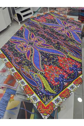 روسری رنگی 90 x 90 Silk Touch - کد 889996607