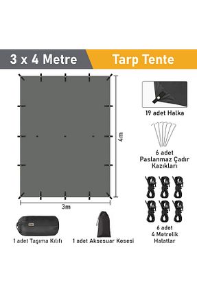 چادر مشکی 4 Kişilik ve üstü HAEGS - کد 890027568