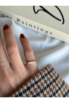 انگشتر جواهر طلائی زنانه زیرکن ringbox - کد 890033909