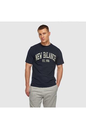 تیشرت آبی مردانه رگولار New Balance - کد 769139700
