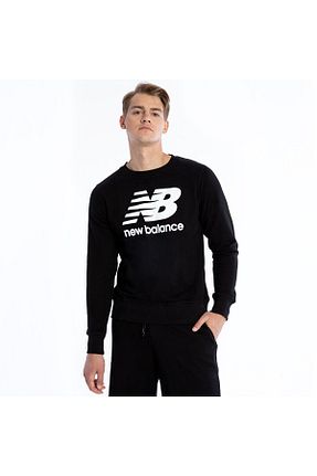 سوئیشرت مشکی مردانه ساده New Balance - کد 807101265