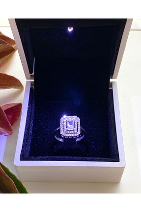 انگشتر نقره زنانه زیرکن Siset Gümüş - کد 890037665