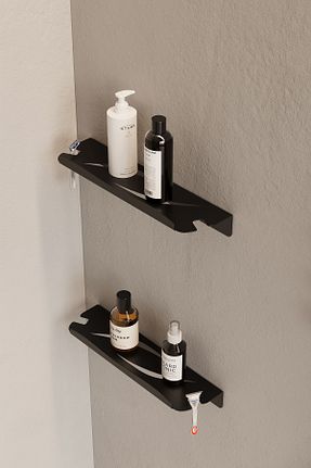 نظم دهنده حمام مشکی استیل ضد زنگ Zift Unique - کد 888504172