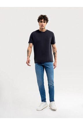 شلوار جین آبی مردانه پاچه تنگ Loft - کد 815321193