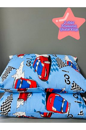 روکش بالش آبی پنبه ای Belsina Home - کد 890065795