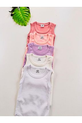 بادی و سرهمی نوزادی رنگی بچه گانه پنبه پلی استر EFU BABY - کد 890746667