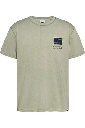 تیشرت سبز مردانه رگولار Tommy Hilfiger - کد 811003888