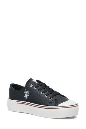 کفش اسنیکر سرمه ای زنانه بند دار U.S. Polo Assn. - کد 844351848