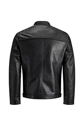 کاپشن مشکی مردانه رگولار Jack & Jones - کد 333340951