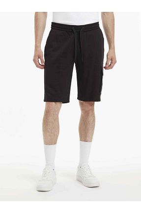 شلوارک و برمودا مشکی مردانه رگولار Calvin Klein - کد 738523938