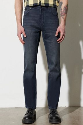 شلوار جین آبی مردانه پاچه ساده Wrangler - کد 679624700