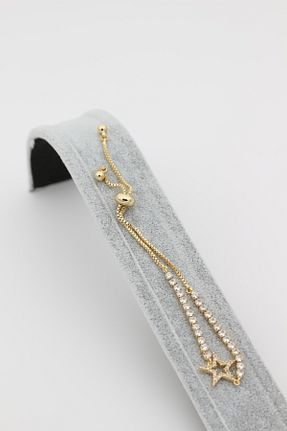 دستبند استیل (فولاد) زرد زنانه استیل (فولاد) XUPING JEWELRY - کد 873404735