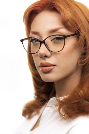 عینک محافظ نور آبی بژ زنانه مات Focus On Eyewear - کد 64934894