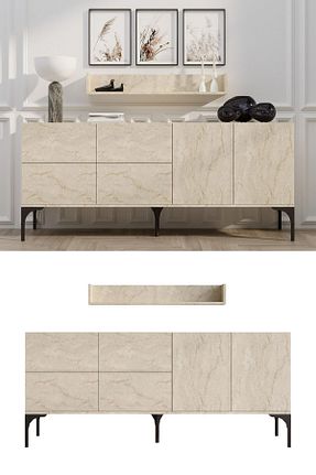 کنسول بژ Suntalam Decormet - کد 840106478