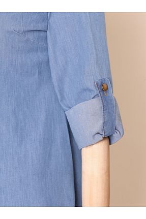 تونیک آبی زنانه بافتنی Modamorfo - کد 339923408