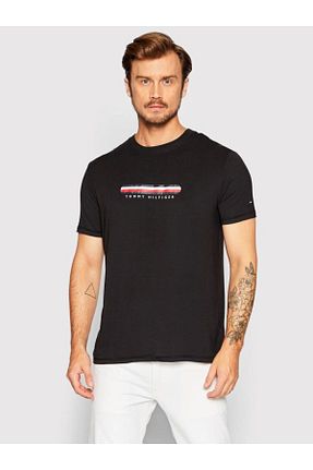 تیشرت مشکی مردانه رگولار Tommy Hilfiger - کد 418251496