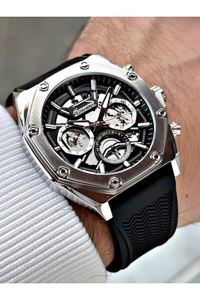 ساعت مچی مشکی مردانه 41-45 میلی متر Slazenger - کد 849310538