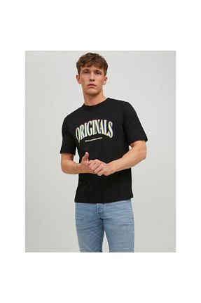 تیشرت مشکی مردانه رگولار Jack & Jones - کد 475009846