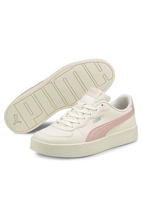 کفش اسنیکر بژ زنانه بند دار Puma - کد 807056447