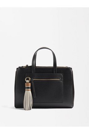 کیف دوشی مشکی زنانه چرم مصنوعی Parfois - کد 885778114