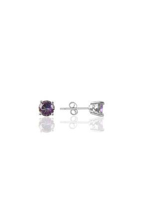 گوشواره نقره سبز زنانه 925 عیار bymissmücevherat - کد 890178515